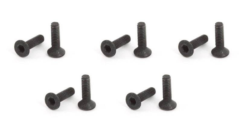 ARRMA AR722208 Flat Head Hex Machine Screw M2x8mm (10pcs.)