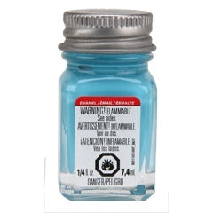 Testors 1107TT Turquoise Gloss Enamel Paint - 1/4 oz. Bottle