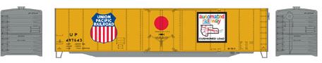 Roundhouse 81470 HO Union Pacific 50' Plug Door Box Car #497643