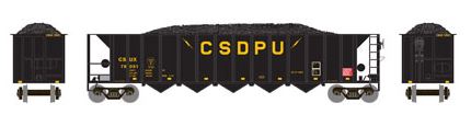 Athearn 98332 HO CSDPU 5-Bay Rapid Discharge Hopper RTR #79051
