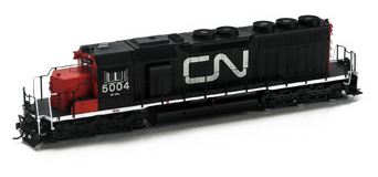 Athearn 98857 HO Canadian National SD40 Diesel Locomotive #5004 w/DCC & Sound LN/Box