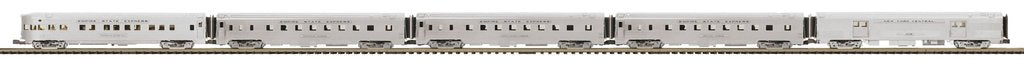 MTH 20-65275 O NYC 70' Streamlined Ribbed Passenger Car Set (Set of 5)