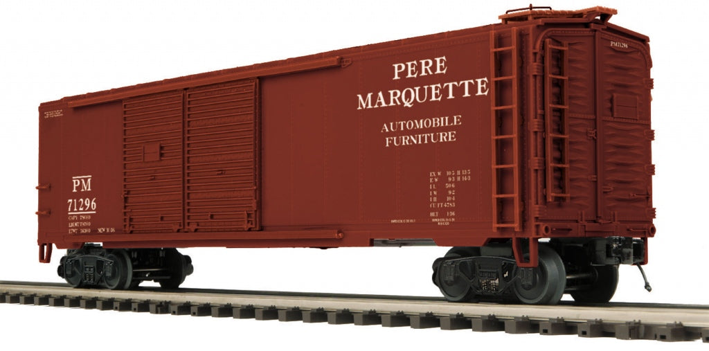 MTH 20-93675 O Pere Marquette 50' Double Door Box Car #71296