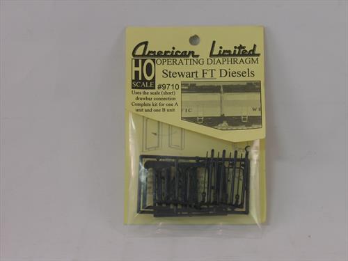 American Limited Models 9710 HO Diaphragms Stewart FT Black