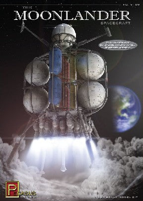 Pegasus Hobby 9109 1:350 The Moonlander Spacecraft Plastic Model Kit