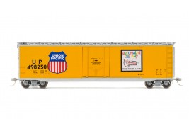 Rivarossi HR6356 HO Union Pacific 50ft Boxcar with Plugdoor and Roofwalk #498250