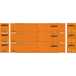 Athearn 27973 HO Schneider National 53' CIMC Container Ready To Roll (Set of 3)