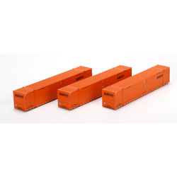 Athearn 27977 HO Schneider National 53' CIMC Container Ready To Roll (Set of 3)