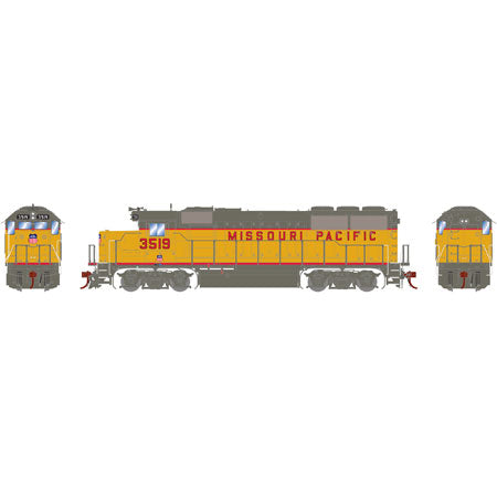 Athearn G65435 HO Missouri Pacific GP50 Diesel Locomotive with DCC & Sound #3519 LN/Box