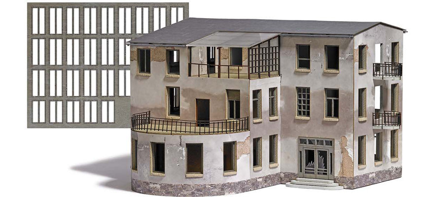 Busch 1945 HO Abandoned Sanctuary Building Kit