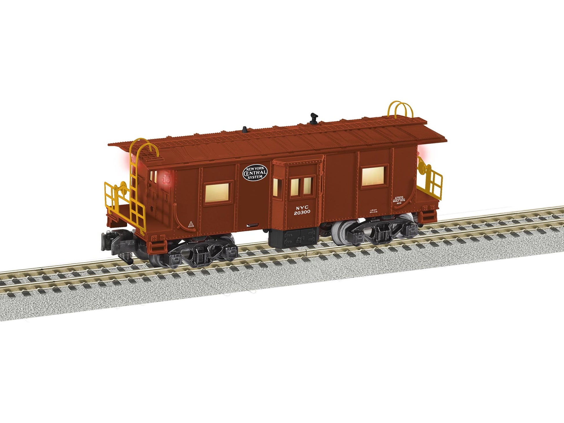 American Flyer 6-47970 S New York Central Bay Window Caboose #20300 LN/Box