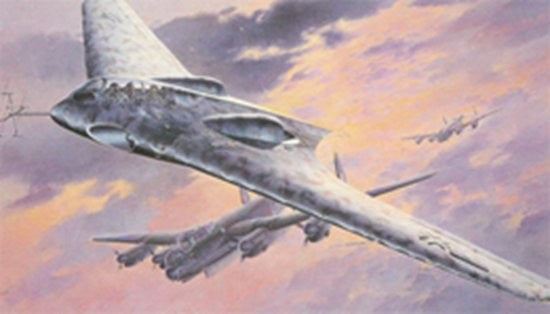 Dragon 5511 1:48 Ho229B Nachtjager Night Fighter Military Aircraft Plane Kit