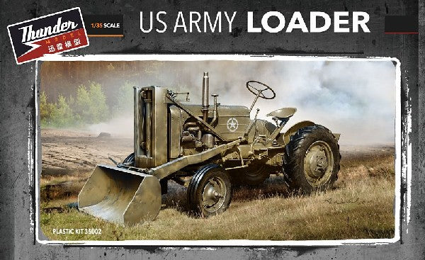 Thunder Model 35002 1:35 WWII US Army Loader Tractor Plastic Model Kit