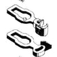 MicroTrains 00102014 (1027) N Unassembled Short Shank Body Mount Couplers