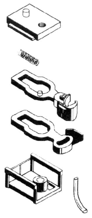Micro-Trains 00112001 N N-1 Centering Springs for 1023/25 Couplers