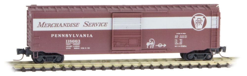 Micro-Trains 51000062 Z Frisco 50' Rib Side Boxcar #42466