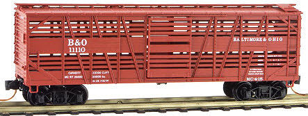 Micro-Trains 52000201 Z Baltimore & Ohio 40' Stock Car #11110