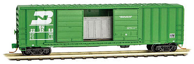 Micro-Trains 03000202 N BN 50' Double Door Rib Side Boxcar #222585