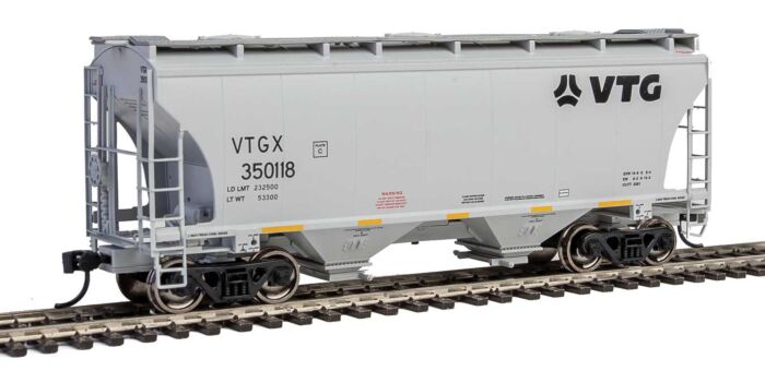Walthers 910-7561 HO VTG North America 39' Trinity 3281 2-Bay Hopper #350118