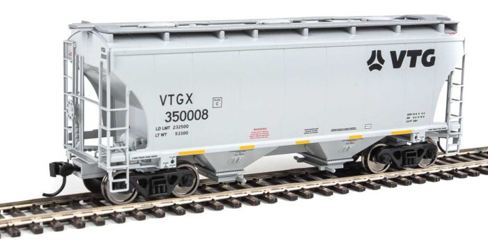 Walthers 910-7564 HO VTG North America 39' Trinity 3281 2-Bay Hopper #350008