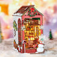 Robotime TGC07 Rolife Christmas Indoor Scene DIY Book Nook