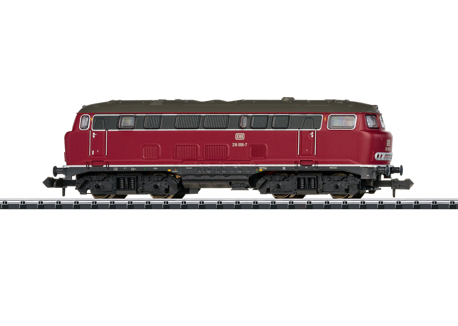 Trix 16166 Minitrix DB Class 216 Diesel Locomotive #216 006-7