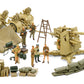 Tamiya 37009 1:48 German 88mm FlaK 37 Gun w/8 Crew Siege of Tobruk Kit