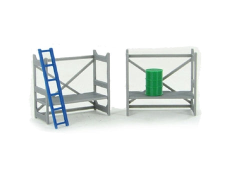 3D to Scale 50-150-GY 1:50 Grey Scaffolding Set