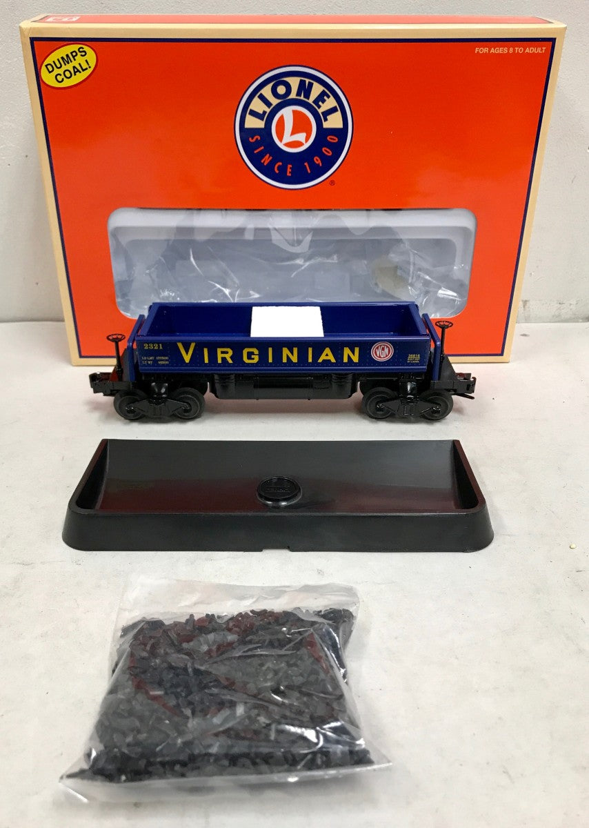 Lionel 6-36816 O Gauge Virginian Metal Coal Dump Car LN/Box