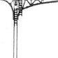 NJ International 4001 HO Silver Single Track Cantilever Signal Bridge Kit