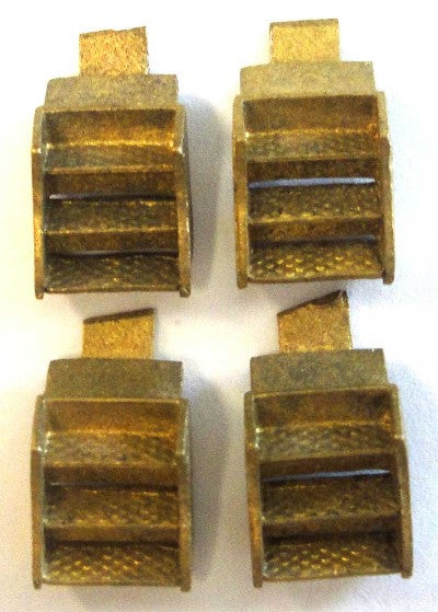 Cal Scale 689 HO Straight Sided Passenger Car Steps (Set of 4)