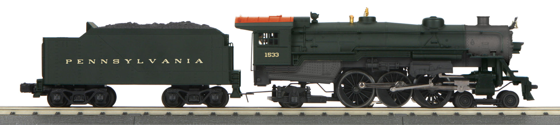 MTH 30-1678-1 O Pennsylvania 4-6-2 Imperial Pacific Steam w/ P-S 3.0 #1533