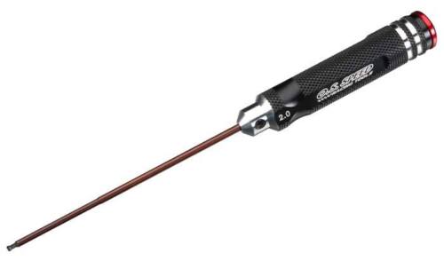 O.S. ENGINES 71411200 Speed Hex Wrench Ball Driver 2.0mm