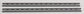 Plastruct 90403 3/8" x 6" x 1/4" ABS Warren Open Web Truss (Pack of 2)