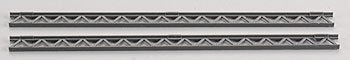 Plastruct 90403 3/8" x 6" x 1/4" ABS Warren Open Web Truss (Pack of 2)