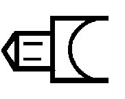 Plastruct 95222 1/4" Stub-In Tee (Pack of 5)