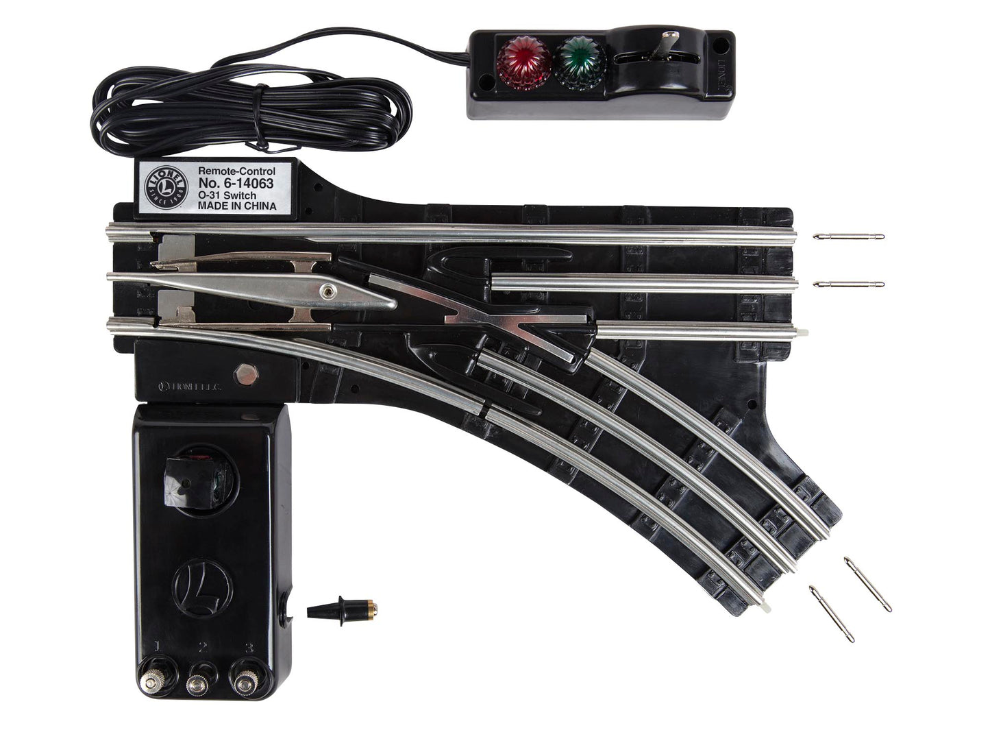 Lionel 6-14063 O 31" Remote-Control 022 Right Hand Switch Turnout LN/Box