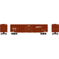 Roundhouse 14818 HO BNSF 50' ACF Outside Post Box Car #724880
