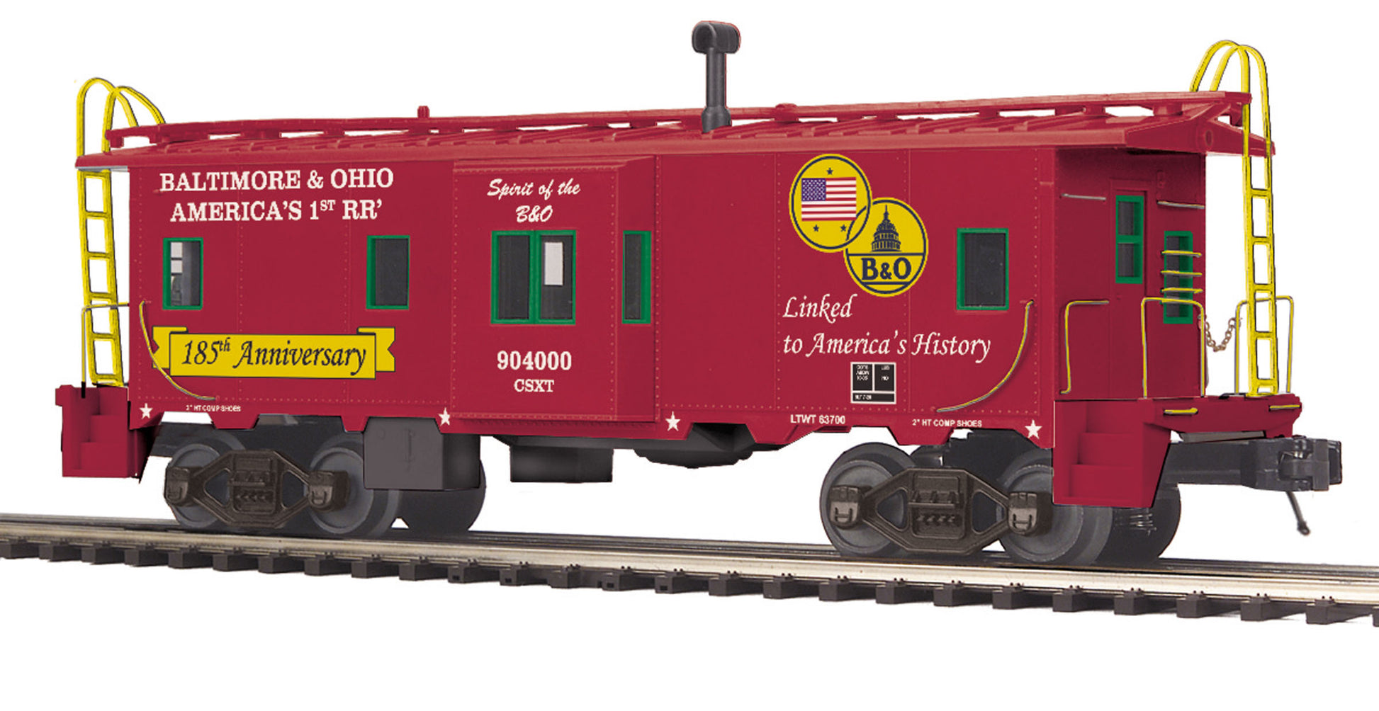 MTH 20-91587 O CSX Bay Window Caboose