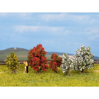 Noch 25420 Bushes, in Blossom, 3 - 4 cm High 5 Pieces