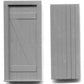 Grandt Line 3633 O 30? X 78? Door with Planked on One Side, Z-Brace (Pack of 2)