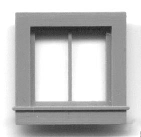 Grandt Line 3764 O 26" x 26" Single Sash - 2 Light Windows (Pack of 4)