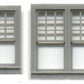 Grandt Line 4041 S Rio Grande Southern-Style Windows (Set of 2)