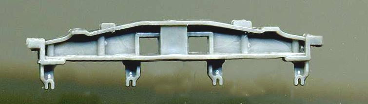 Grandt Line 5125 HO Bolster Cast Steel Modified Standard for Gondola (Pack of 4)