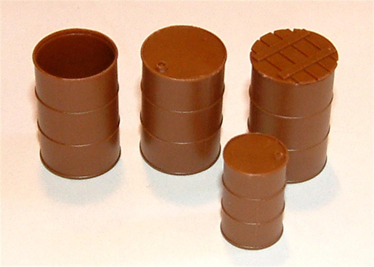 Tichy 2023 O 55 Gallon Drums w/Lids Regular & Fire Lids (Set of 4)