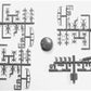 Tichy 3007 HO Scale Tank Car Domes/Grabirons/Placards & Brake Detail Set