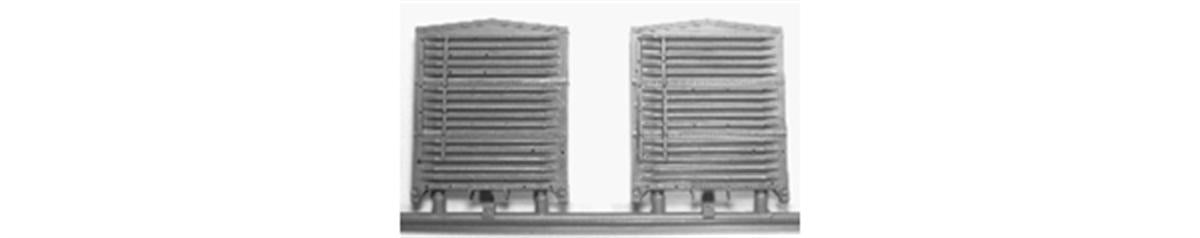 Tichy 3032 HO Rebuilt USRA Without Top Rib Box Car Ends