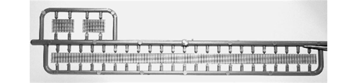 Tichy 3077 HO Scale 40' Steel Roofwalk Kit (Pack of 3)