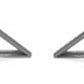 Tichy 8011 HO Scale Angle Iron Triangles Brackets (Pack of 16)