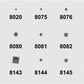 Tichy 8019 HO 0.030" Diameter Rivet Heads (Pack of 200)